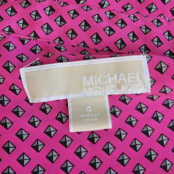 MICHAEL KORS diamond button up top - Picture 4 of 7